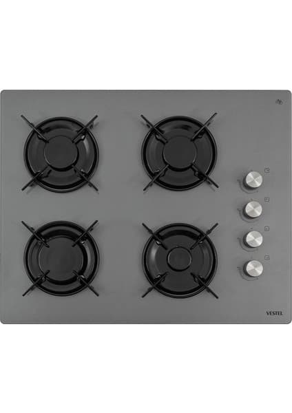 Vestel AO-65104 G-Dg-T 65 cm 4 Gözü Gazlı Ankastre Ocak 5