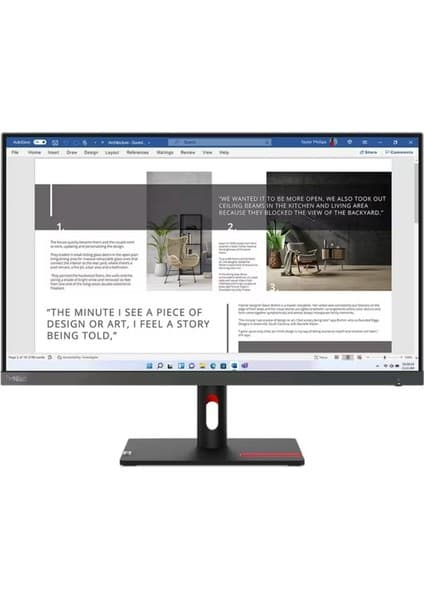 Lenovo ThinkVision S27i-30 27" 100Hz 4ms Full HD IPS Monitör