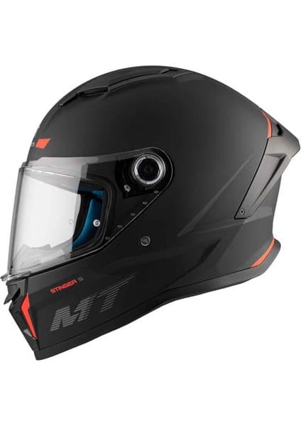 MT Stinger 2 Solid A1 Kapalı Motosiklet Kaskı