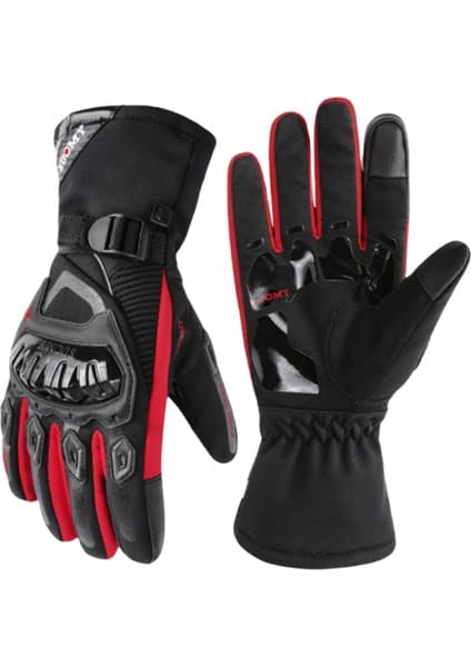 Suomy Geceleri Sıcak Su Geçirmez Anti-Şok Anti-Şok Yansıtıcı Motosiklet Eldivenleri (Yurt Dışından)