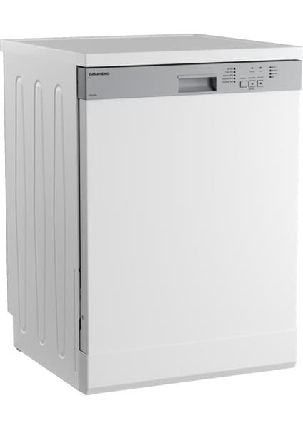 Grundig GDF 5204 5 Programlı 13 Kişilik Paslanmaz Çelik Bulaşık Makinesi