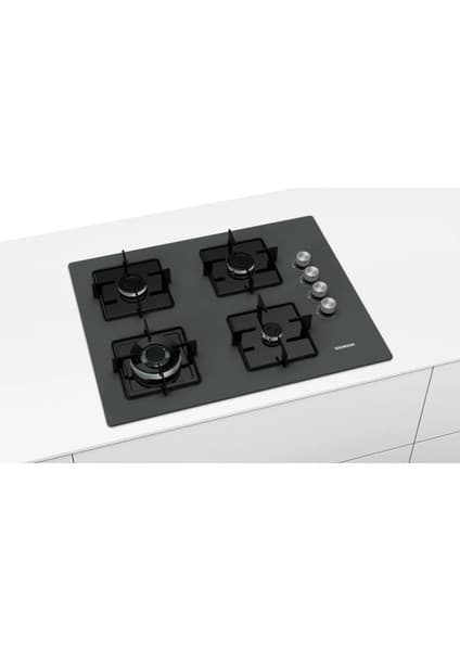 Siemens IQ100, Gazlı Ocak, 67 Cm, Sert Cam, EO7C9HO12O