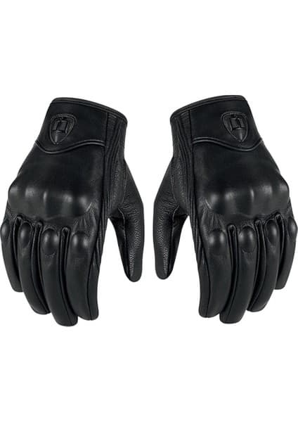 Maman Cheng Auvc Erkek Hakiki Deri Siyah Eldiven L (Yurt Dışından)