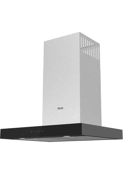 Ferre D100 T Tipi Siyah Davlumbaz