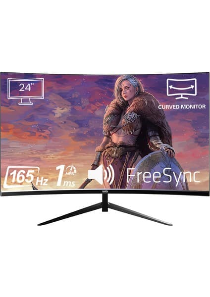İzoly Sindar 2456C165 24" 1ms 165Hz FHD VA Curved Oyuncu Monitörü