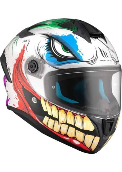 MT Targo S Joke A5 Gloss Kapalı Kask 8