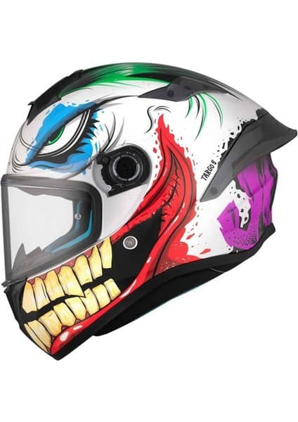 MT Targo S Joke A5 Gloss Kapalı Kask 5