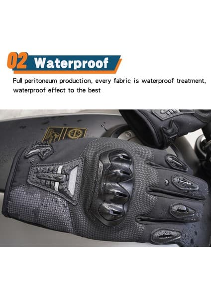 Ones Again Mg 07P Kışlık Korumalı Motosiklet Eldiveni