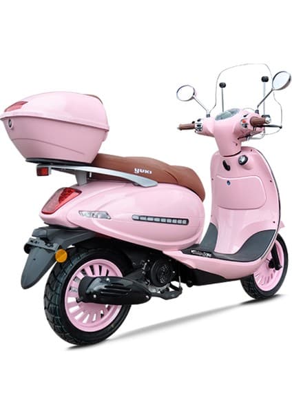 Yuki Bellini 50 Benzinli Scooter - Turuncu 7