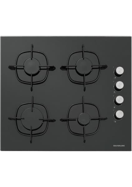 Silverline CS5335B02 60 CM Ankastre Ocak Siyah