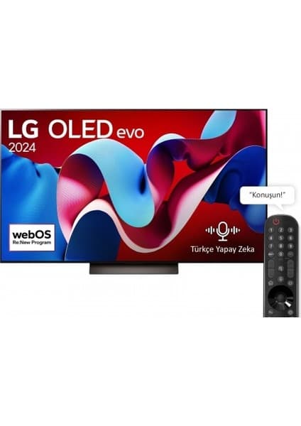 LG OLED83C46LA 83" 210 Ekran Uydu Alıcılı 4K Ultra HD Smart LED TV 6