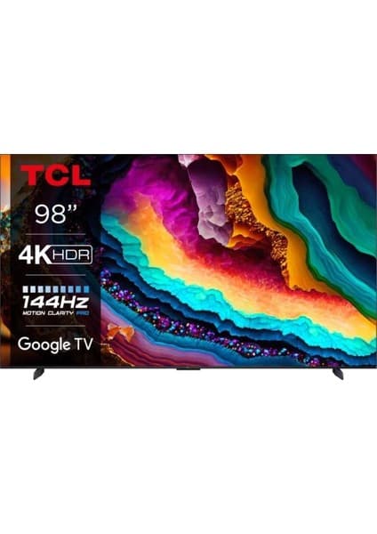 TCL 98P755 98'' 248 Ekran Uydu Alıcılı 4K Ultra HD Google Smart LED TV 6