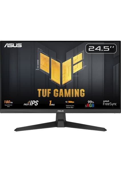 Asus Tuf Gaming VG259Q3A 24.5 Inç 180Hz 1ms Full Hd Freesync Fast IPS Gaming Monitör