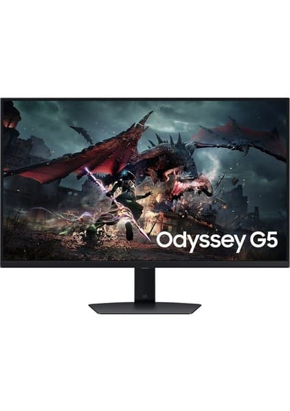 Samsung 32" Odyssey G5 2K LS32DG500EUXUF 1 Ms 180 Hz (HDMI+DP) Pivot IPS Gaming Monitör