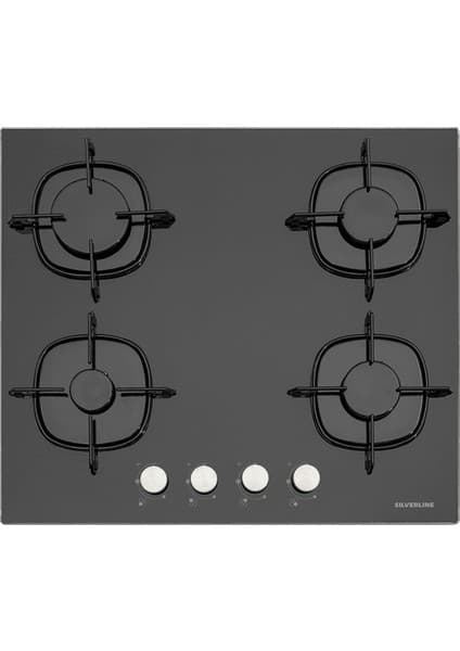 Silverline CS5436B01 Ankastre Ocak Siyah