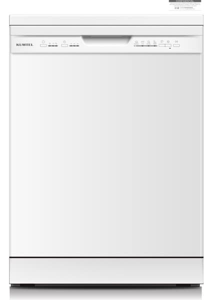 Kumtel HW-01 4 Programlı E Enerji Sınıfı Beyaz Bulaşık Makinesi
