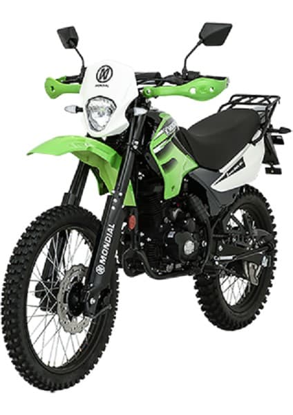 Mondial X-Treme Maxx 200 I Cross Yeşil Motorsiklet - 2024 Model