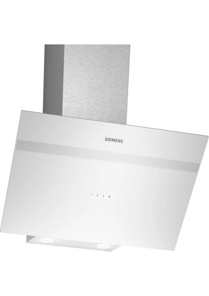 Siemens IQ100 Duvar Tipi Davlumbaz 60 cm Beyaz Cam Yüzey