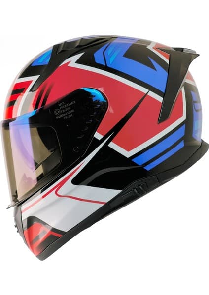 Motoanl Motosiklet Kaskı Ece 22.R06 Sertifikalı Double Vizör Fiber Motor Kask Full Face New Thanos
