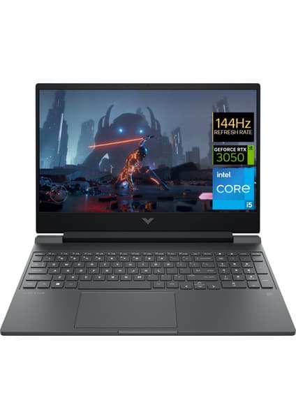 HP Victus Gaming 15-FA0011NT Intel Core i5 12450H 16GB 512GB SSD RTX3050 Freedos 15.6\