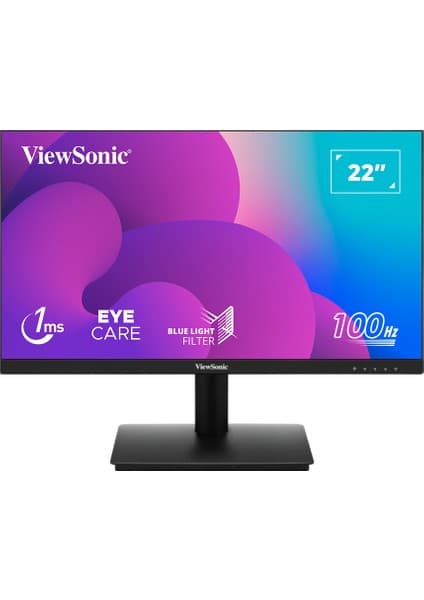 Viewsonic Vıewsonıc 21.5" VA220-H Fullhd 1ms 100HZ HDMI VGA Superclear 3 Kenar Çerçevesiz Monıtor