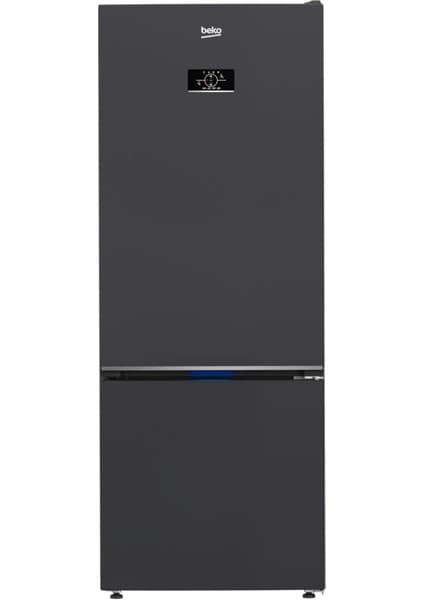 Beko 670475 Ea Siyah antrasit D Enerji Sınıfı 475 lt No Frost Buzdolabı