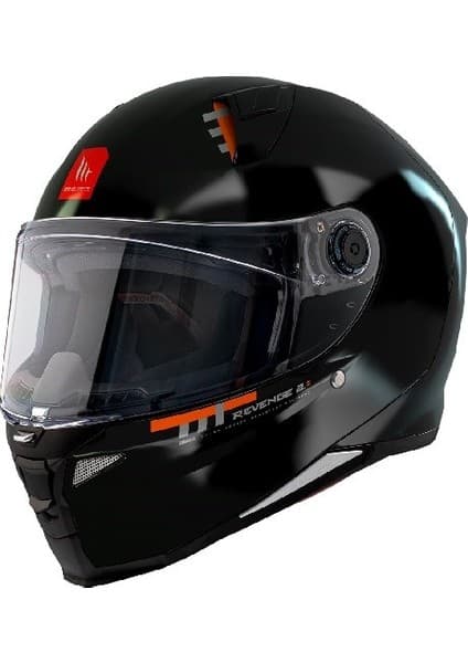 Mt Helmets Revenge 2 S Solid A1 Motosiklet Kaskı 7