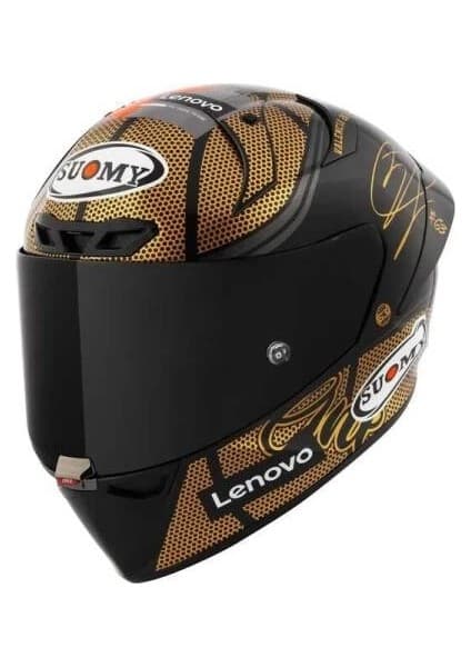 Suomy S1-Xr Gp Kask Pecco World Champıon 2023 Golden Lımıted Edıtıon 7