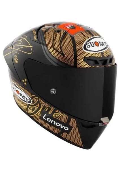 Suomy S1-Xr Gp Kask Pecco World Champıon 2023 Golden Lımıted Edıtıon 8