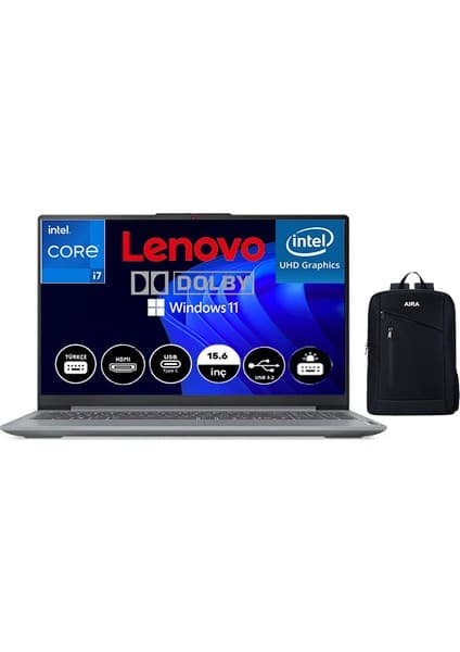 Lenovo Ideapad Slim 3 15IRH8 83EM008NTR Intel Core I7 13620H 16GB 1tb SSD Freedos 15.6\