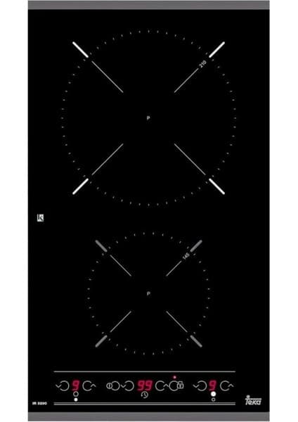 Teka Ir 3200 2 Gözlü Siyah Indüksiyon Ocak