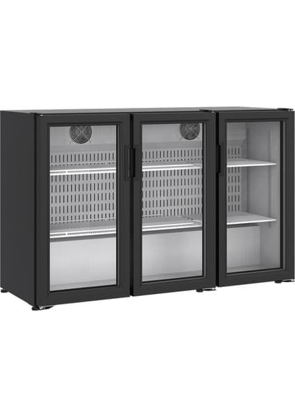 Şenocak S330-S340 Tezgah Altı Bar Dolabı Çarpma 342lt 3 Kapı Buzdolabı Back Bar
