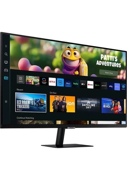 Samsung 27 Inc M5 FHD 60hz 4ms 1920 X 1080 FullHD Smart Slim Monitör TV Siyah