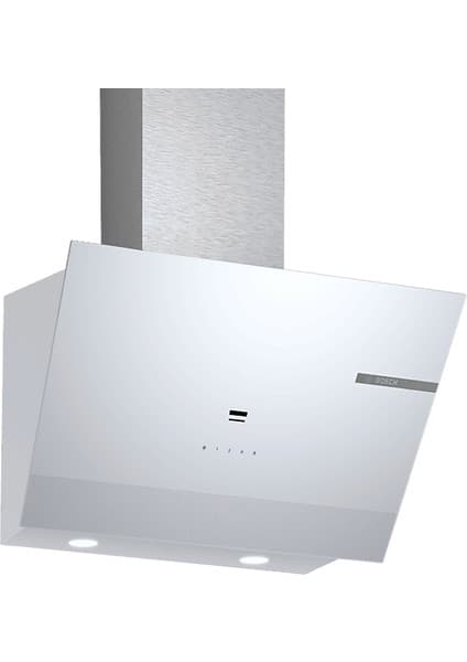Bosch DWK67PJ20T Beyaz Eğimli Davlumbaz Duvar Tipi 700 m3/sa Hava Debisi ile Yüksek Emiş Gücü
