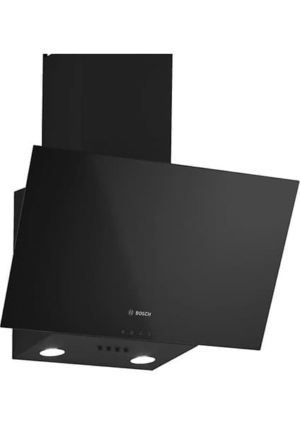 Bosch DWK63PJ60T Davlumbaz Duvar Tipi Eğimli Siyah Metal