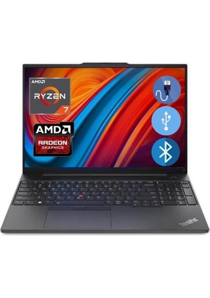Lenovo  E16 Thınkpad 21JT0017TX ATL13 RYZEN7-7730U 40GB 1TB M.2 SSD  16\
