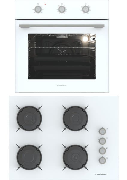Termikel Ankastre Set (Bo O6435C W + Bh P7144C W)