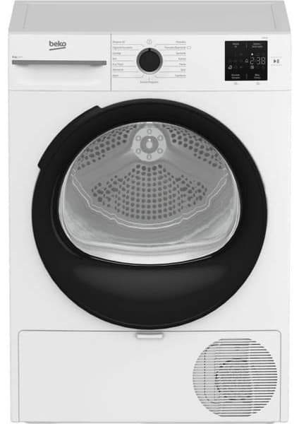 Beko Kmx 80 Kurutma Makinesi 8 kg A++ Enerji Sınıfı Isı Pompalı Teknoloji ile Beyaz