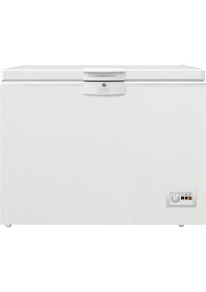 Beko Sandık Tipi Derin Dondurucu 298 lt E Enerji Sınıfı Yatay Kullanım Beyaz Renk