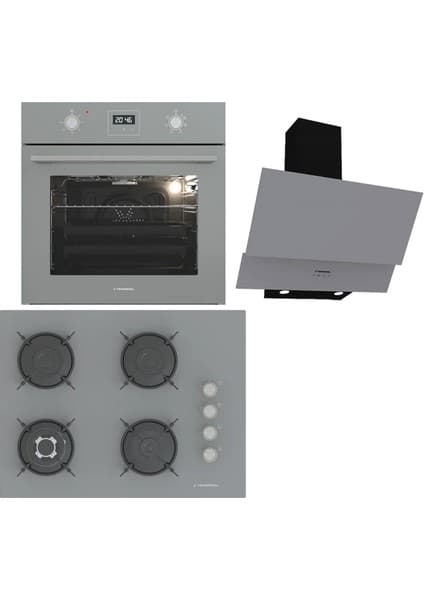 Termikel Ankastre Set (Bo O64D5C A + Bh P7194C A + Ch C6532C Ba)