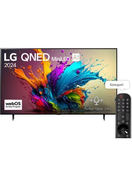 LG 75QNED91T6A 75" 190 Ekran Uydu Alıcılı 4K Ultra HD MiniLED TV 8