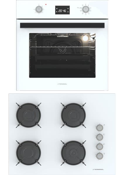 Termikel Ankastre Set (Bo O6555C W + Bh P7144C W)