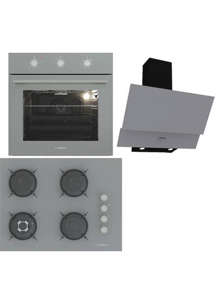 Termikel Ankastre Set (Bo O6435C A + Bh P7194C A + Ch C6532C Ba)