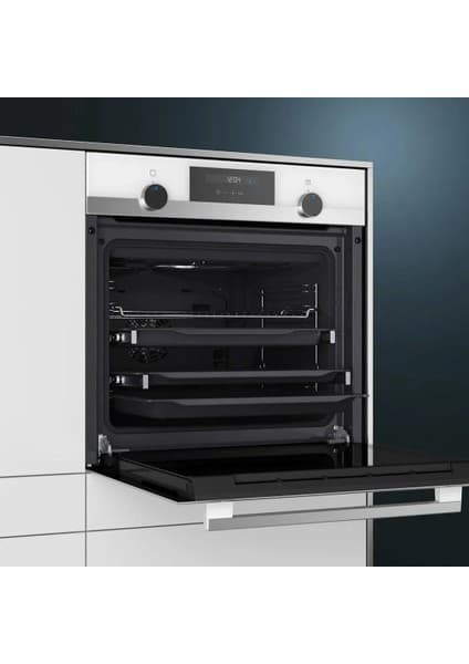 Siemens HI133FEW3T Beyaz Ankastre Fırın 4