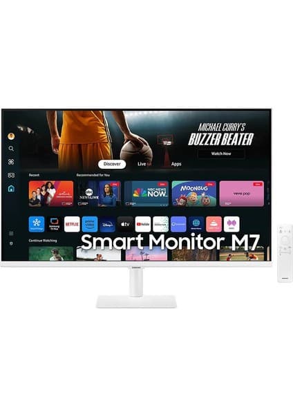 Samsung M7 M70D 32" 4 ms 60 Hz (HDMI+USB +USB-C) 4K (3840 x 2160) WiFi+Bluetooth Smart Monitör LS32DM703UUXUF