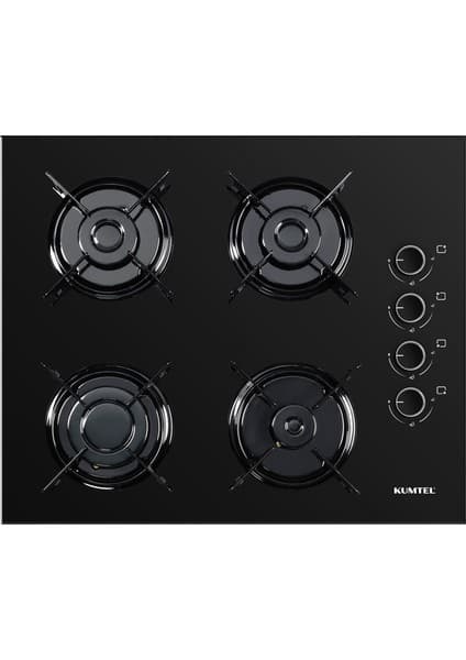 Kumtel Italian Design Cam Ankastre Ocak KO-40TAHDF