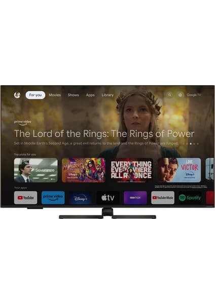 Grundig Monaco 55 GHQ 9550A 55'' 140 Ekran Uydu Alıcılı 4K Ultra HD Smart QLED Google TV