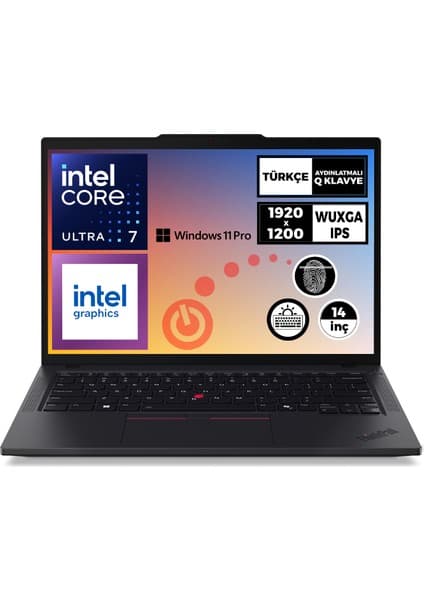 Lenovo Thinkpad T14 Gen 5 Ultra 7 155U 32GB 1tb SSD 14\
