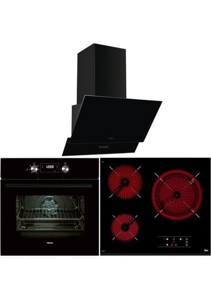 Teka Hak 625 Bk-Atv 60.3-Tz 6316 Ankastre Set: Fırın, Ocak, Davlumbaz