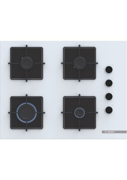 Bosch POP7C2P30O Beyaz 67CM Ankastre Ocak